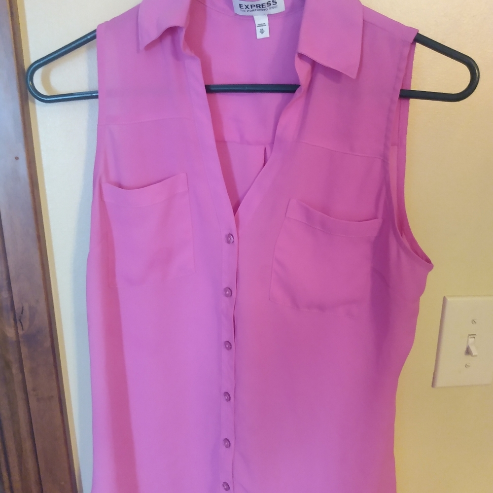 Pink blouse